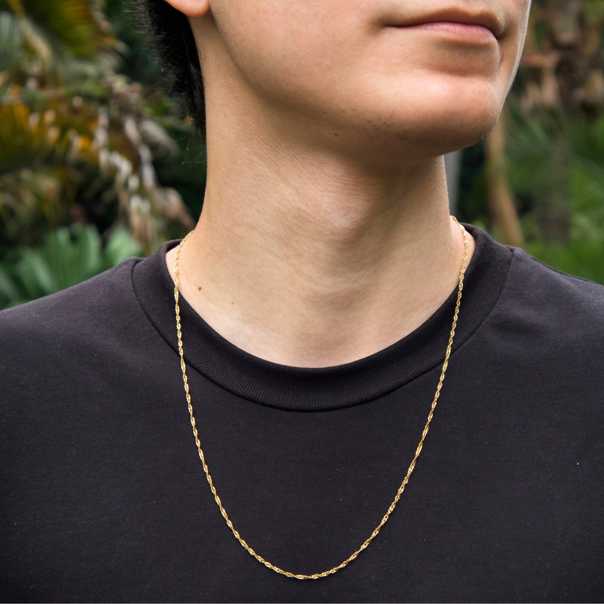 Cadena Singapur Hombre