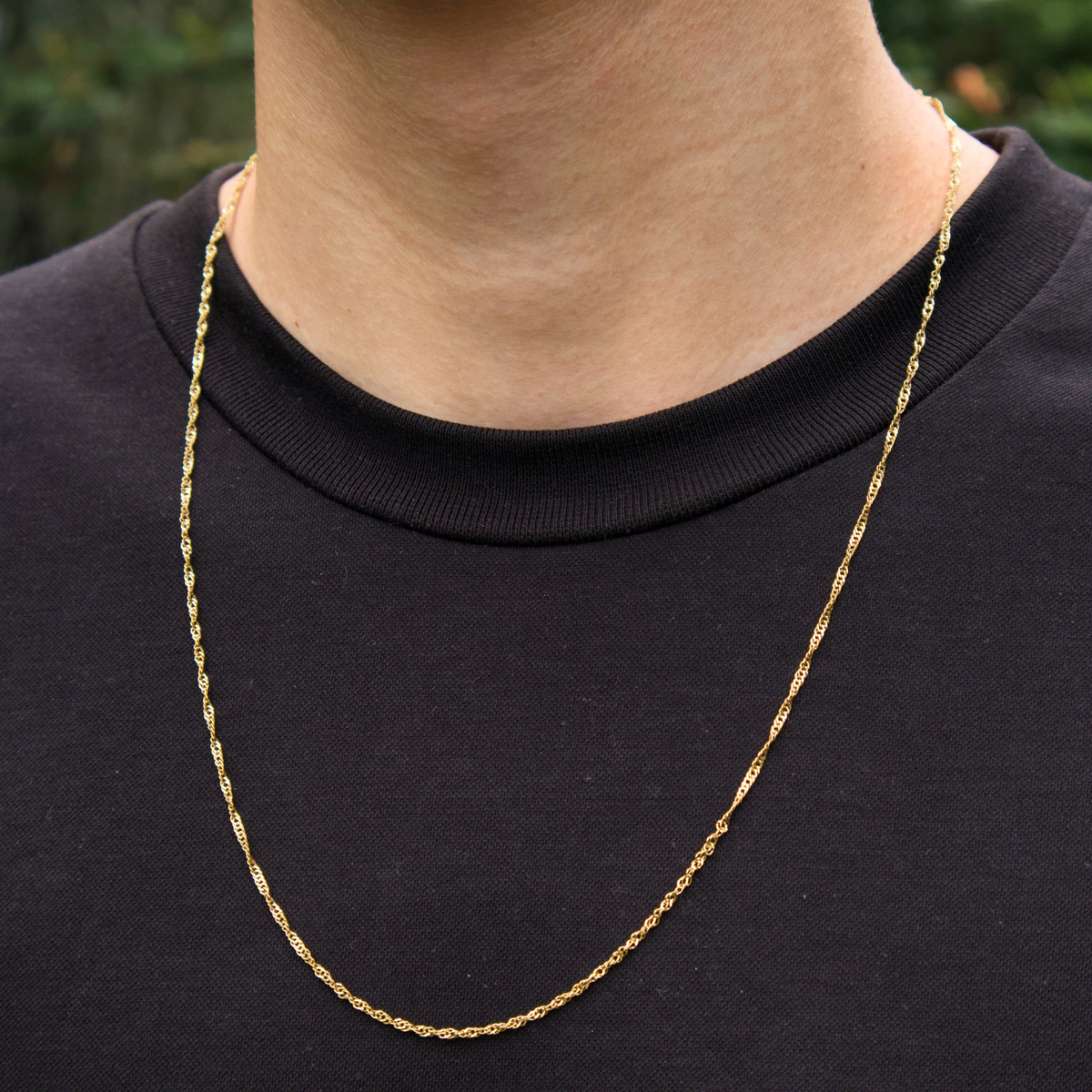 Cadena Singapur Hombre