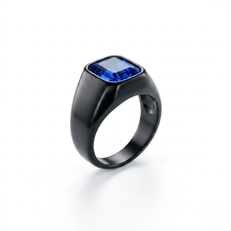 Anillo Caballero Ref 125 Titanio Macizo