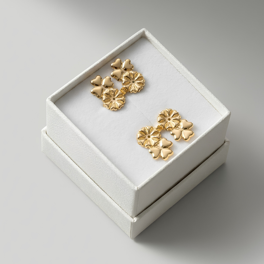 LEVANTADORES DE ARETES SET 2 PARES