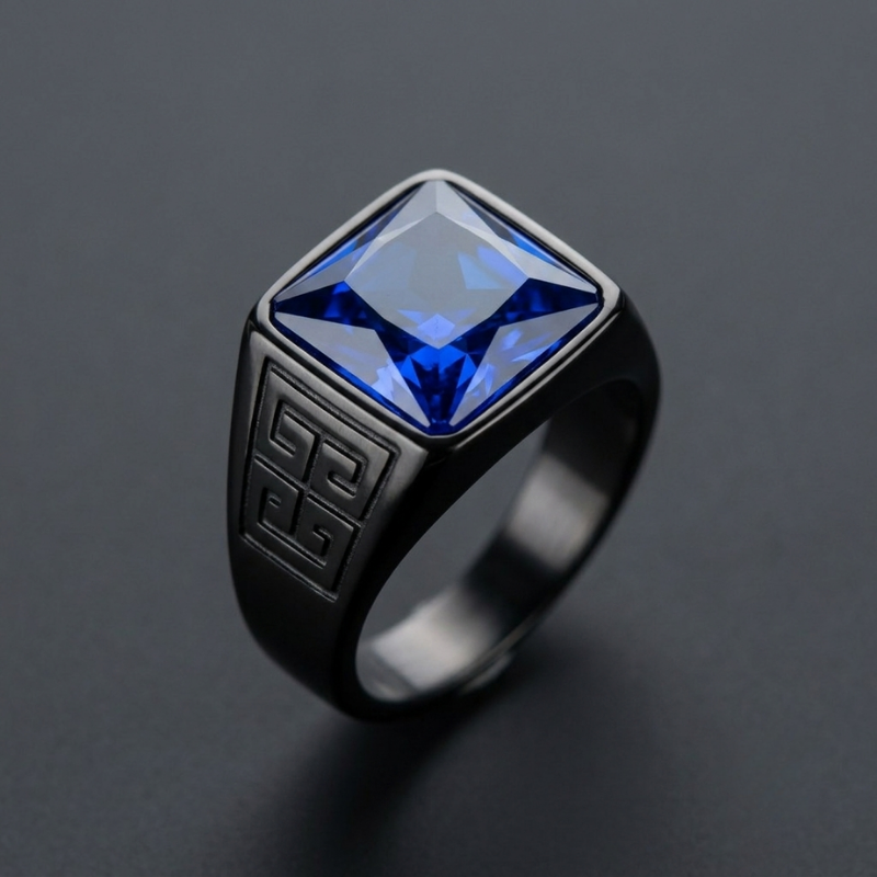 Anillo Caballero Ref 141 Titanio Macizo