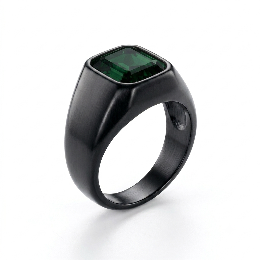 Anillo Caballero Ref 127 Titanio Macizo