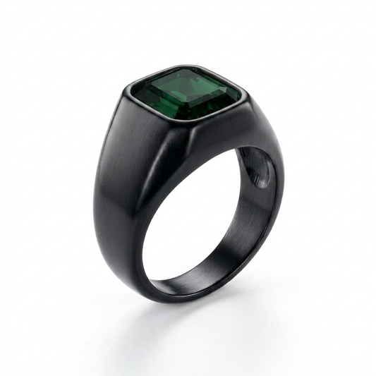 Anillo Caballero Ref 127 Titanio Macizo