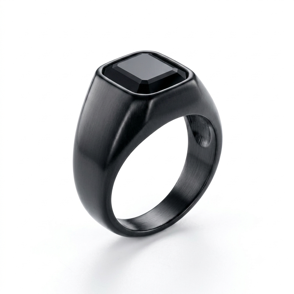 Anillo Caballero Ref 129 Titanio Macizo