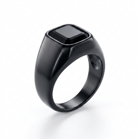 Anillo Caballero Ref 129 Titanio Macizo