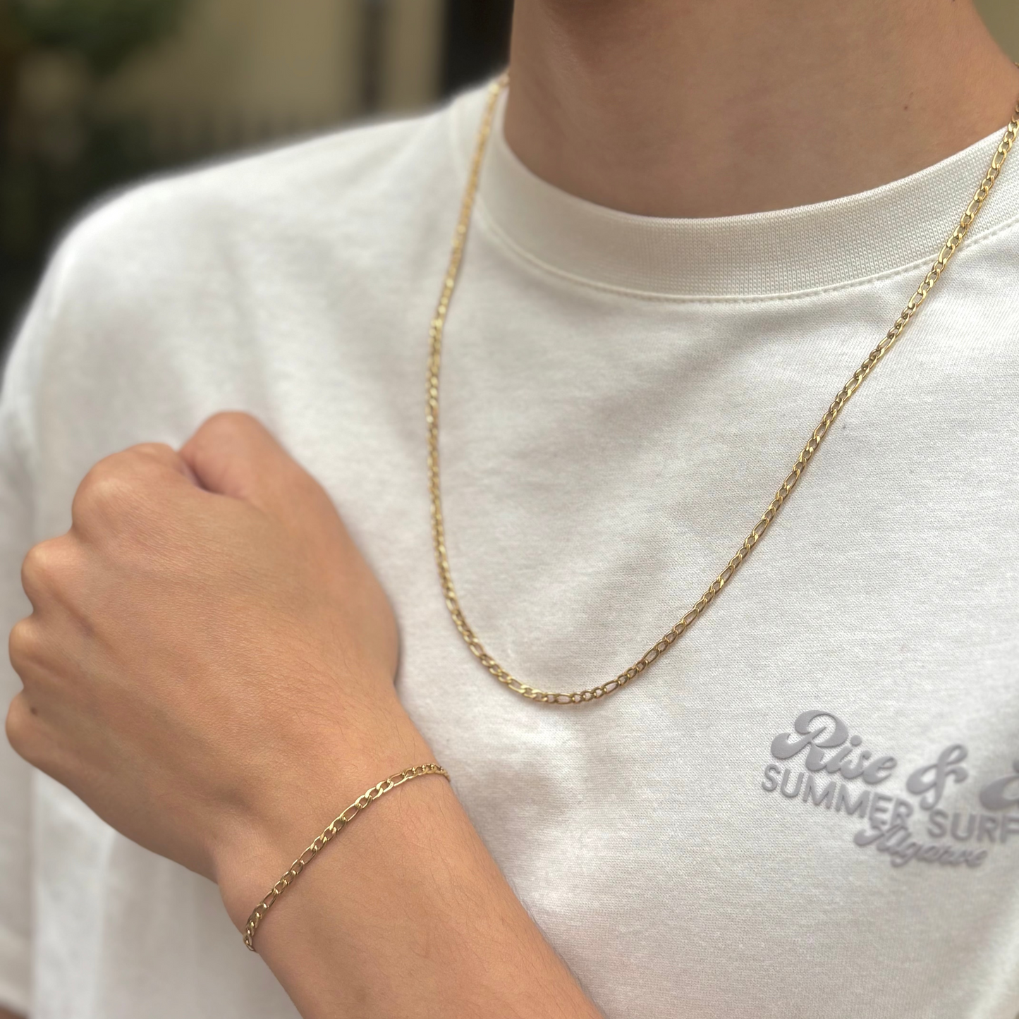 Combo Cadena 3X1 + Pulsera Hombre
