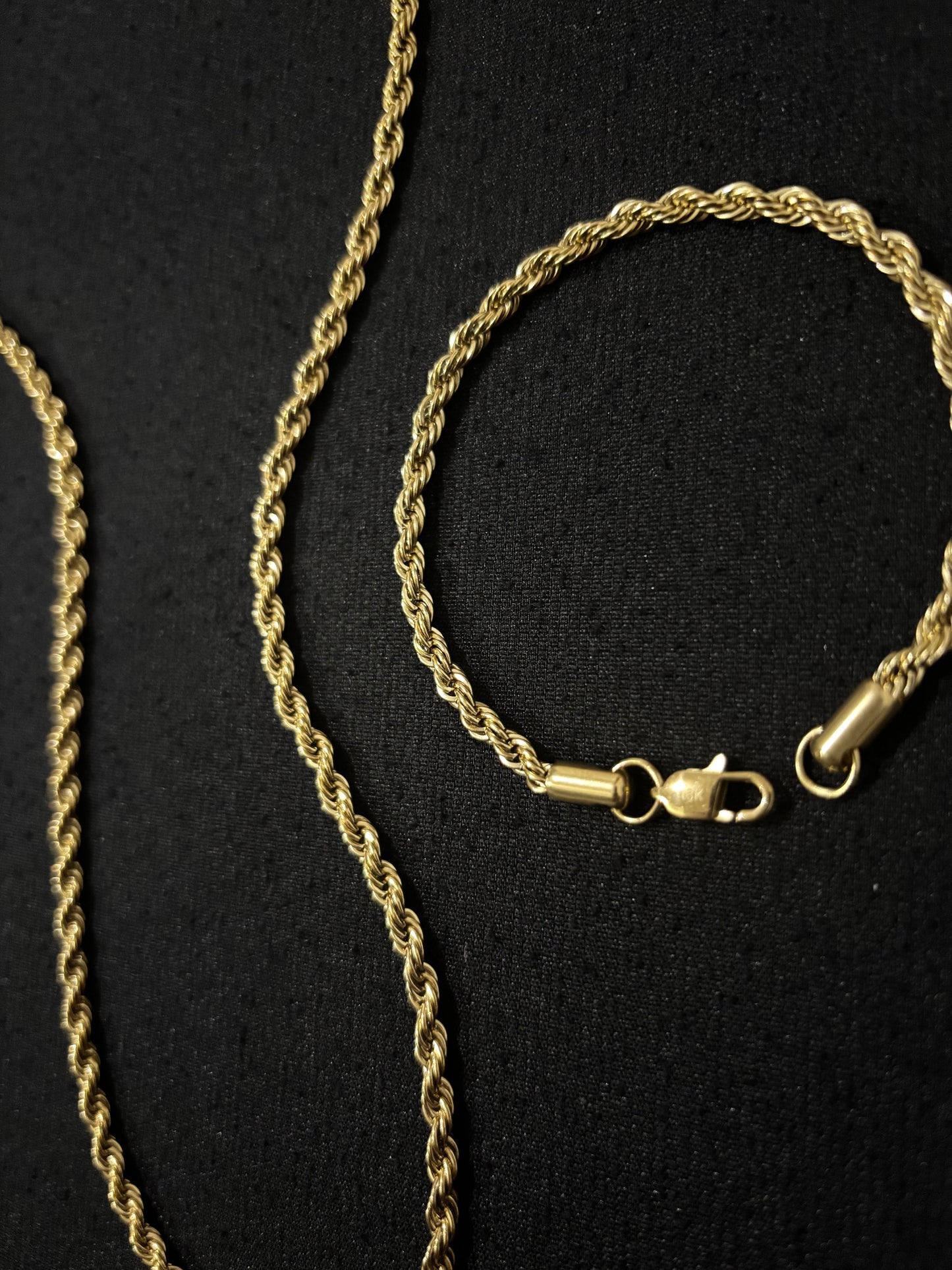 Combo Lazo Cadena + Pulsera Hombre