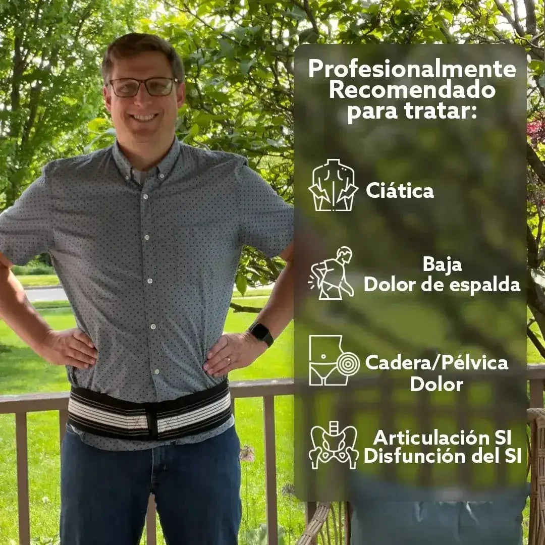 CINTURÓN DE COMPRESIÓN®-DOLOR LUMBAR